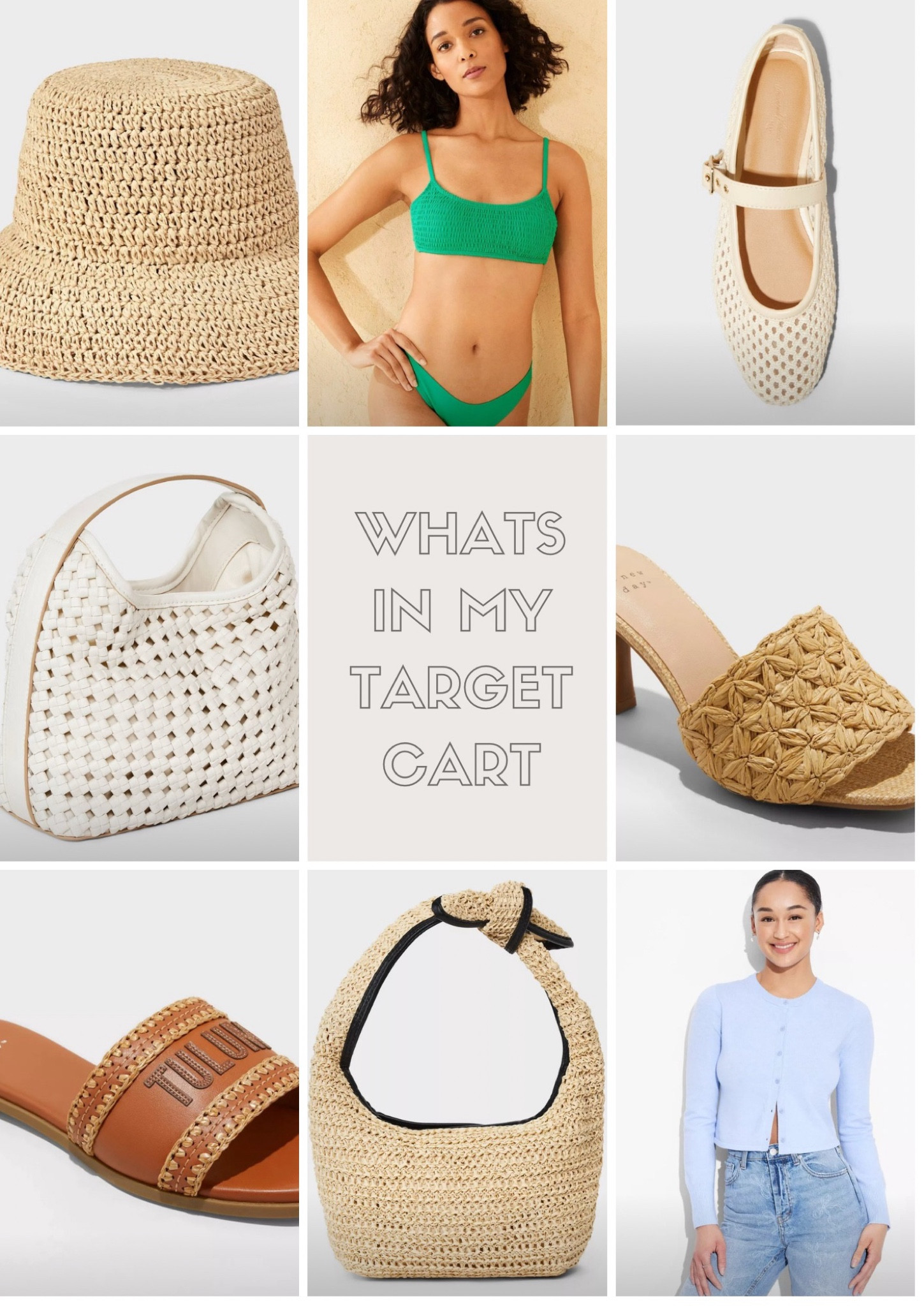 Spring target finds, raffia bag, raffia hat, raffia shoes, designer look for less, spring break inspo, women’s sandals, summer sandals, spring sandals, hunza g look alike, Emily Ann Gemma 

#LTKSeasonal #LTKMostLoved #LTKTravel