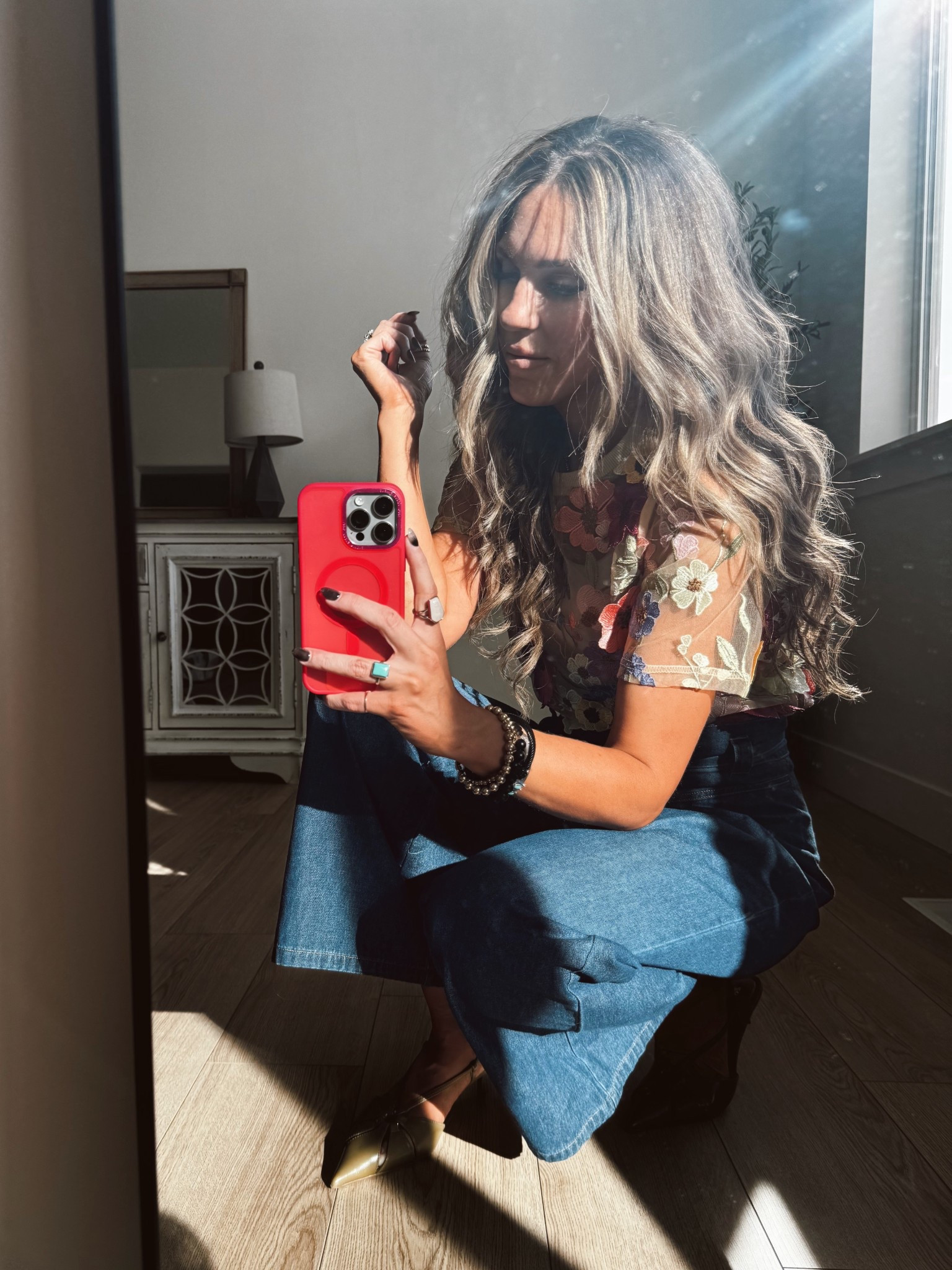 This floral top is everything! 

#LTKStyleTip #LTKSeasonal #LTKFindsUnder50