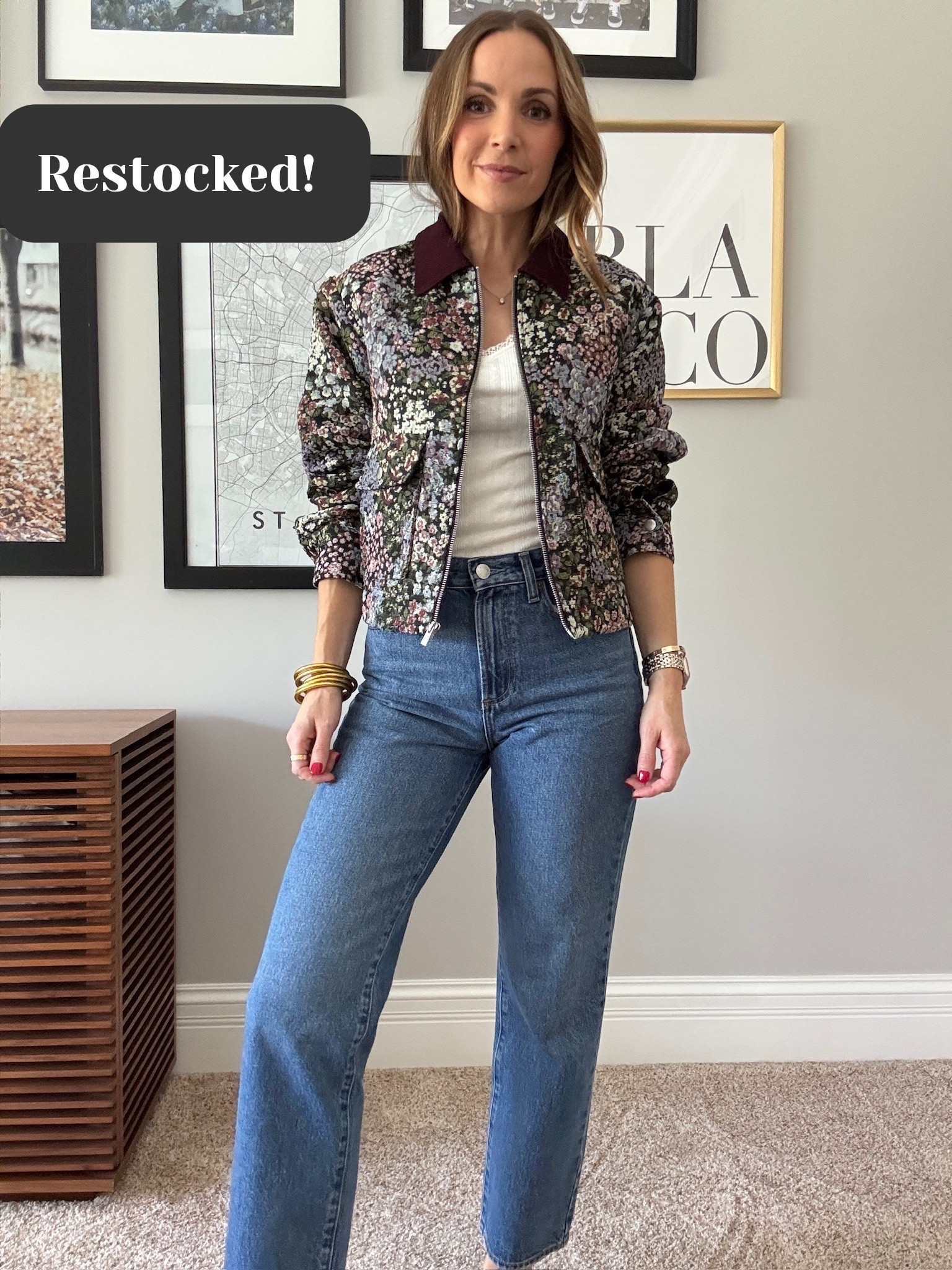 @Walmart statement jacket has been restocked! I am in a xs

#LTKgrwm