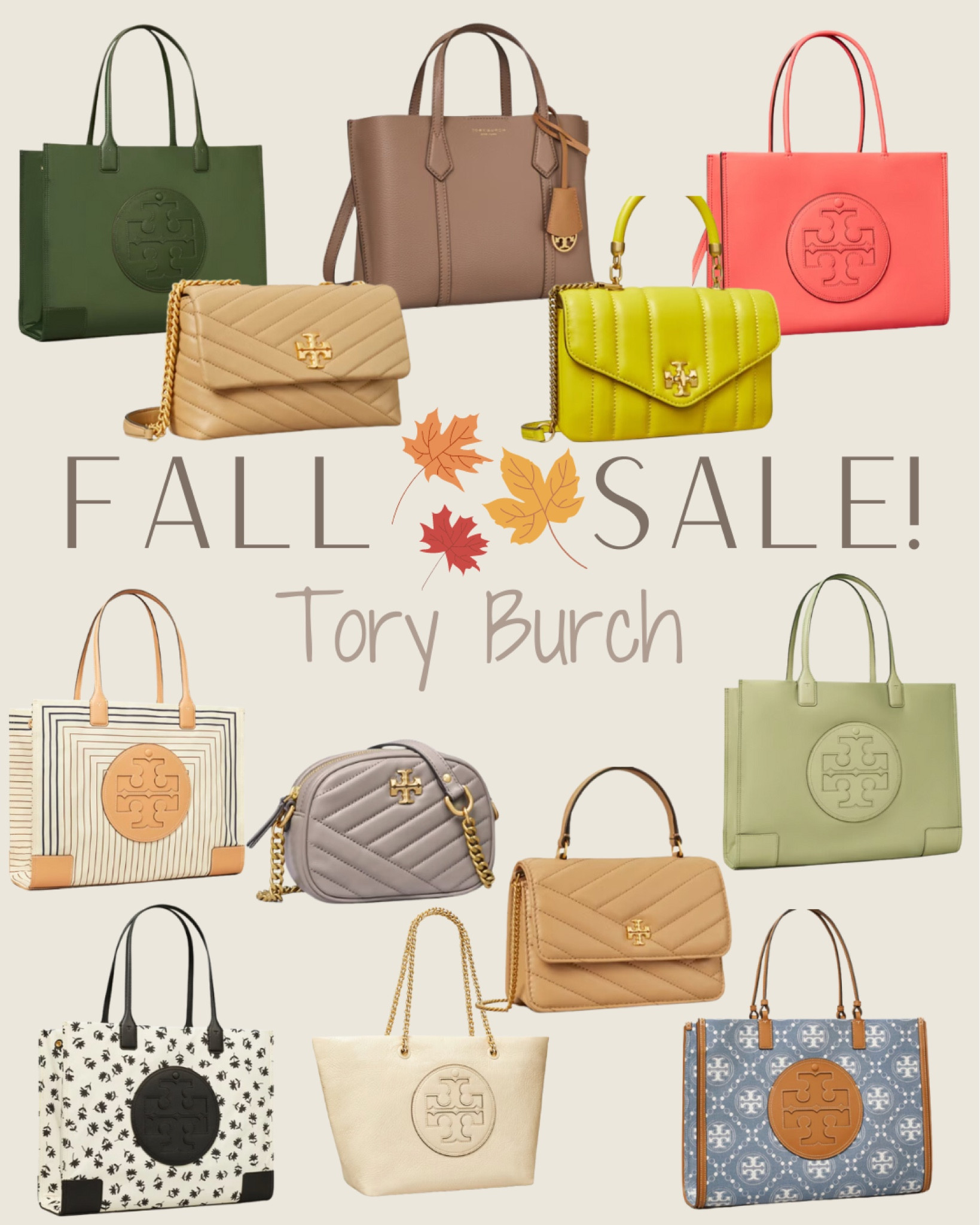 Tory Burch totes & purses Fall event is going on now! Save$ so many cute designs 😍

#LTKGiftGuide #LTKSaleAlert #LTKItBag