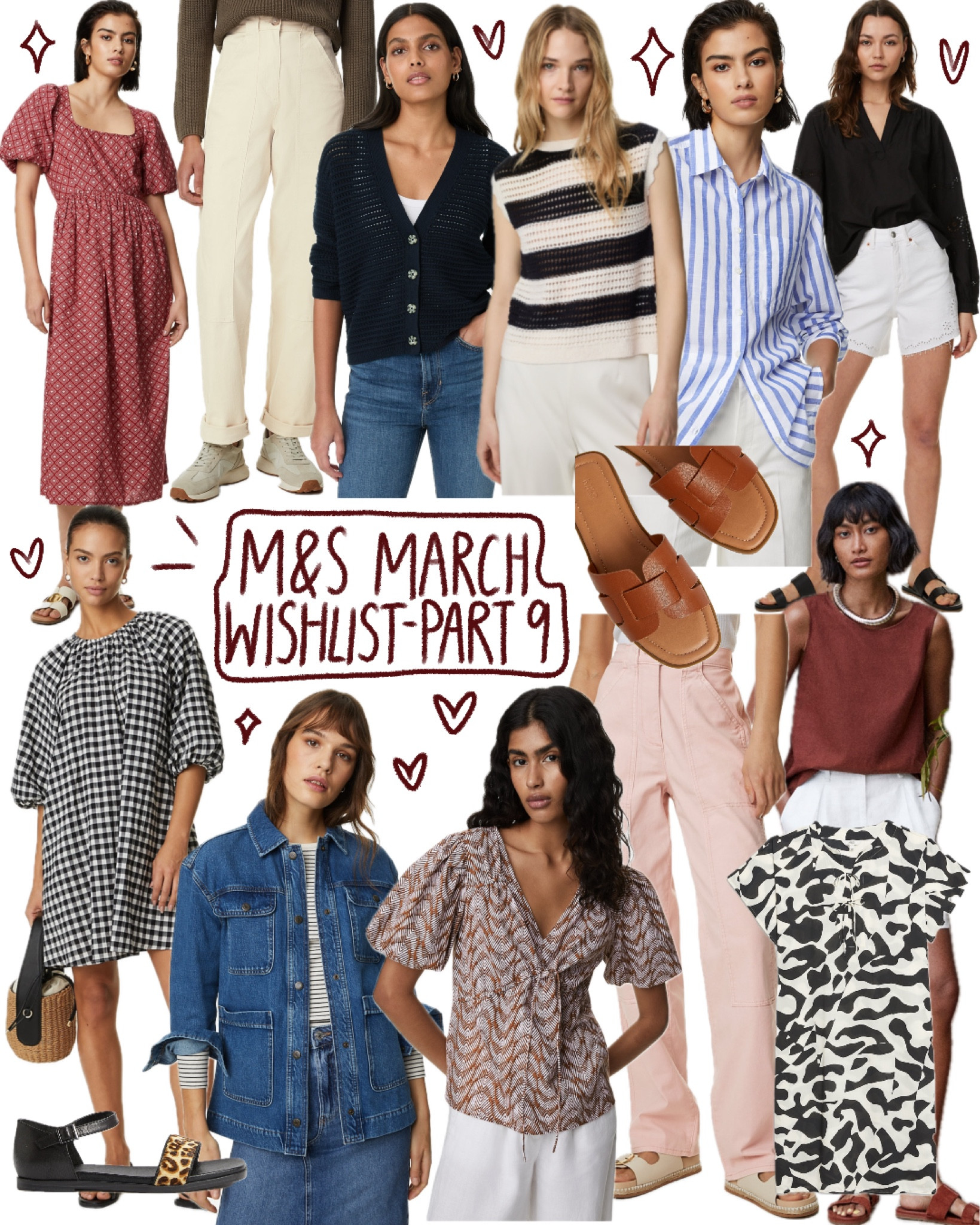 M&S March Wishlist Part 9!
Striped shirts, straight leg trousers, spring knitwear, summer dresses, denim jackets, sandals 💗

#LTKworkwear #LTKfindsunder50 #LTKstyletip