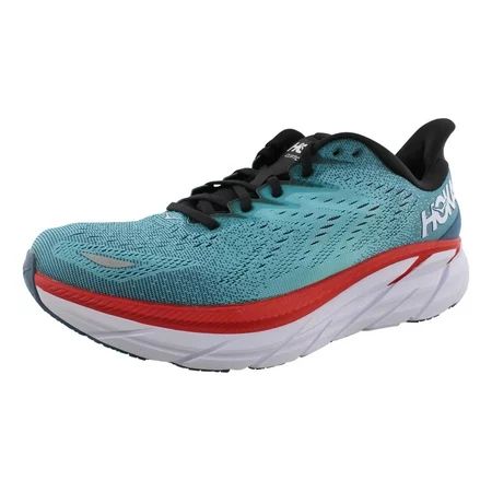 Hoka One One Clifton 8 Mens Shoes Size 8 Color: Real Teal/Aquarelle | Walmart (US)