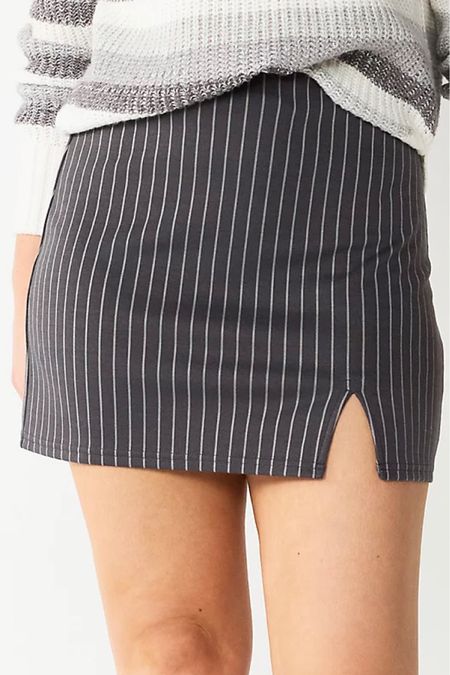 A-line Pinstripe Mini Skirt | Fall Skirt

#LTKSeasonal #LTKstyletip #LTKSale