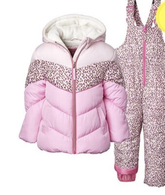 WIPPETTE Baby Girl 12M Pink Cheetah 2 Pc. Jacket & Snowsuit Set NWT | eBay AU