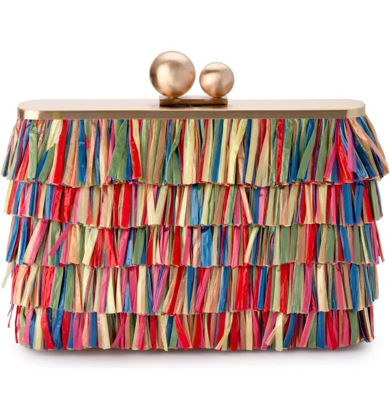 Carlita Carvinale Fringe Clutch | Nordstrom