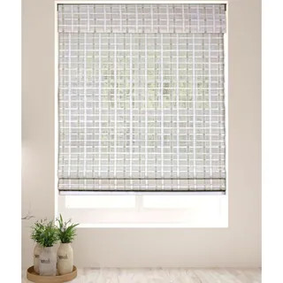 Arlo Blinds Whitewash Bamboo Shades with 74 Inch Height | Bed Bath & Beyond