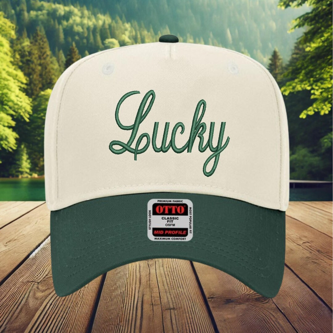 Lucky Trucker Hat, Embroidered Trucker Hat, St Patrick Day Trucker Hat, Irish Pride Snapback, Gre... | Etsy (US)
