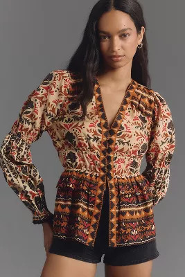 Sabina Musayev Malin Tunic | Anthropologie (US)