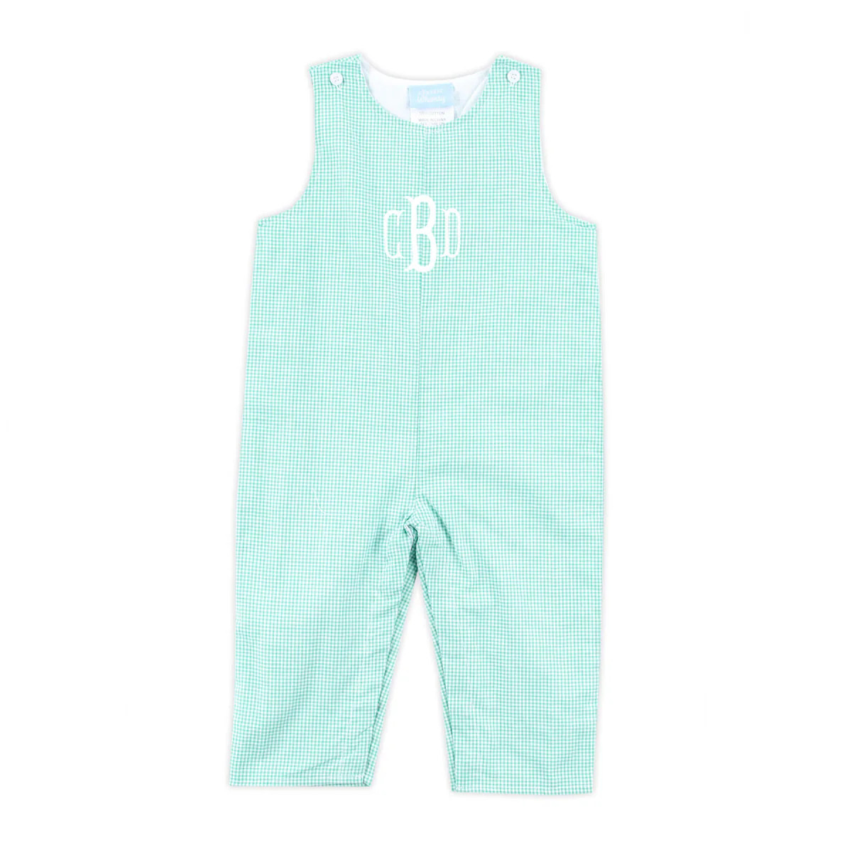 Mint Green Gingham Longall | Classic Whimsy