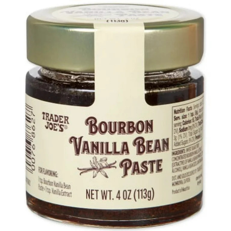 Trader Joe's Bourbon Vanilla Bean Paste 4oz 1 count | Walmart (US)