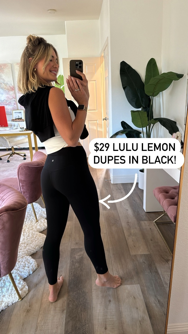 $29 leggings remind me so much of my Lulu Lemons!!! Sized up to a medium to see the fit- I like it more than the small. 

Also wearing this comfy workout tank with a built in bra in a size medium! 

Both are total must haves for my workout girlies!! 💯 💪💦


#LTKfindsunder50 #LTKworkwear #LTKSeasonal