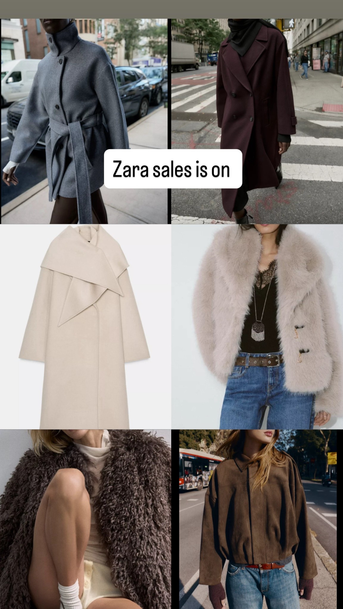 Zara Black Friday Sales ( Coat) 

#LTKsale #LTKwinter #LTKuk