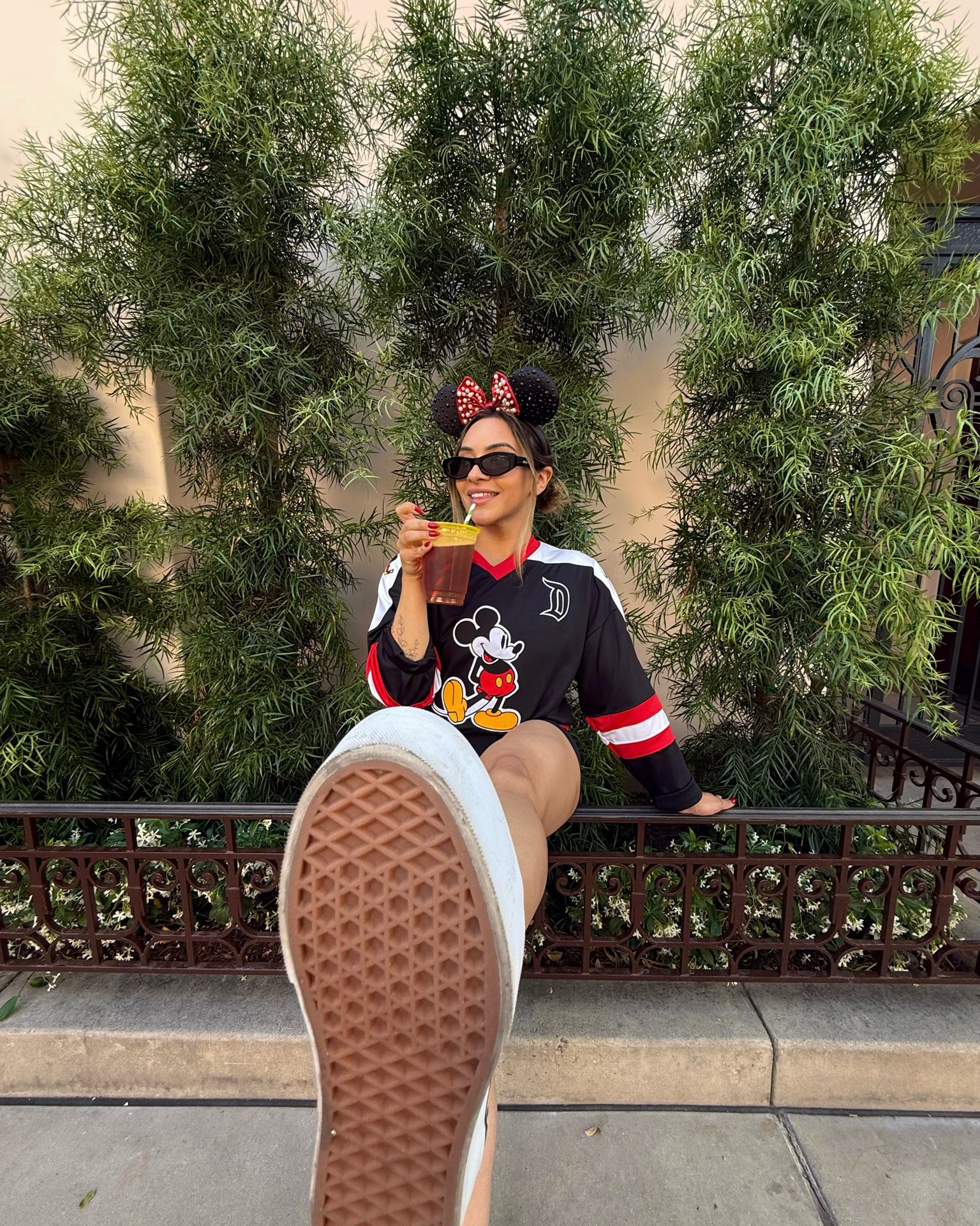 Sporty day at the parks #disneysport #disneyhockey #disneyfits #mickeymouse 

 #LTKootd