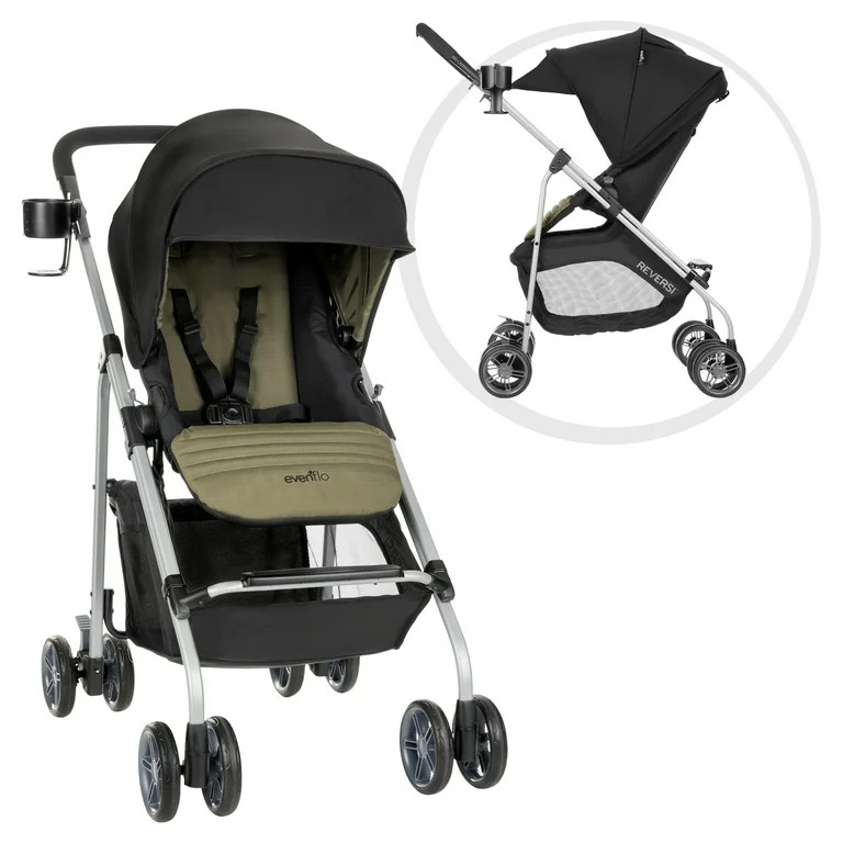 Evenflo Reversi Lightweight Reversible Stroller (Leonis Green) | Walmart (US)