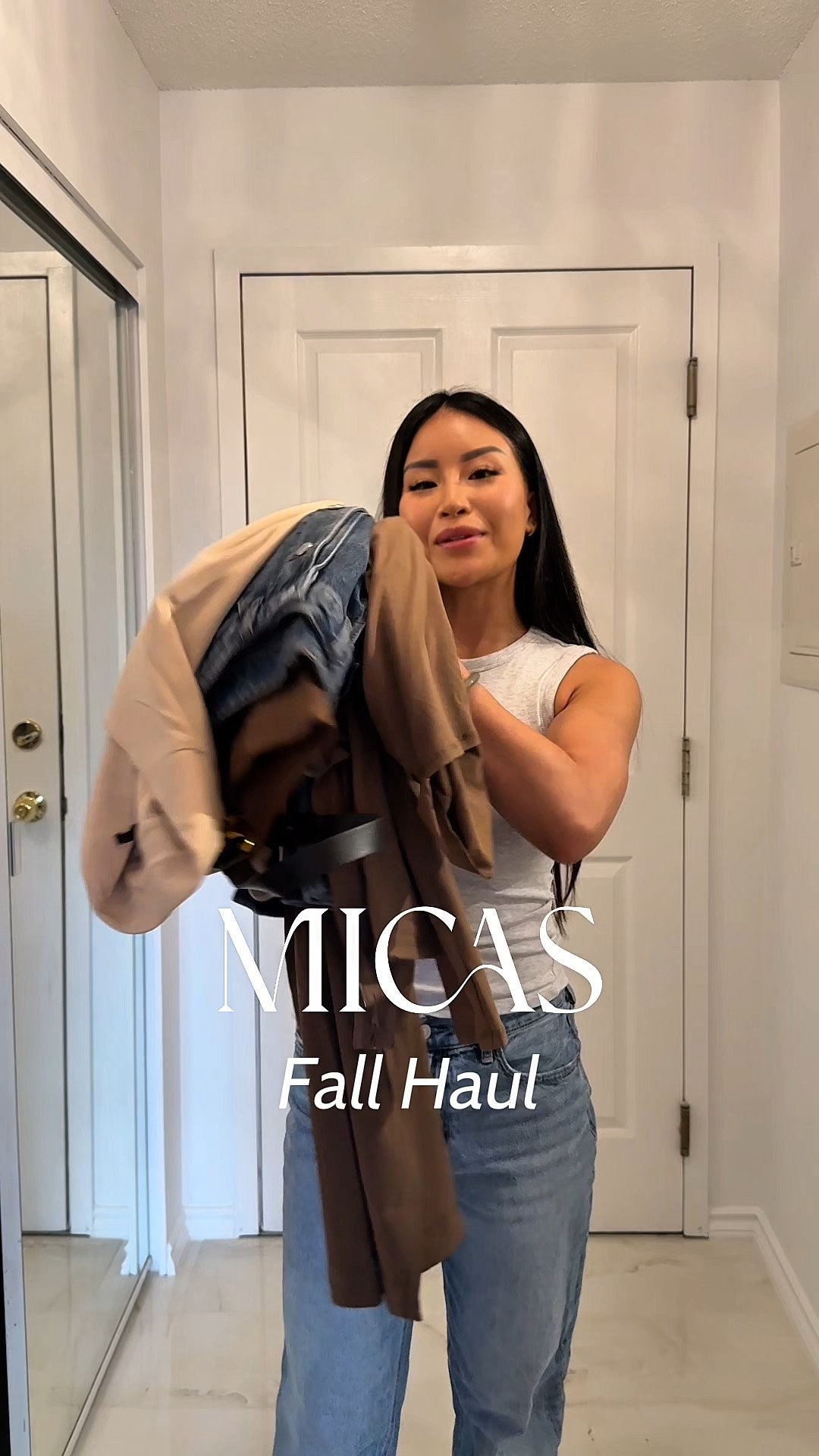 I couldn’t help myself, I had to do another Micas haul 🤭

🔎 Linen Tie Front Asymmetrical Vest (S)
🔎 Denim Asymmetrical Button Shorts (S)
🔎 Cross Ruched Bodysuit (S)
🔎 Asymmetrical Metalic Decor Barrel Trousers

Use ‘CatherineC12’ at checkout for $ off your entire cart!

#LTKstyletip #LTKcanada #LTKfall