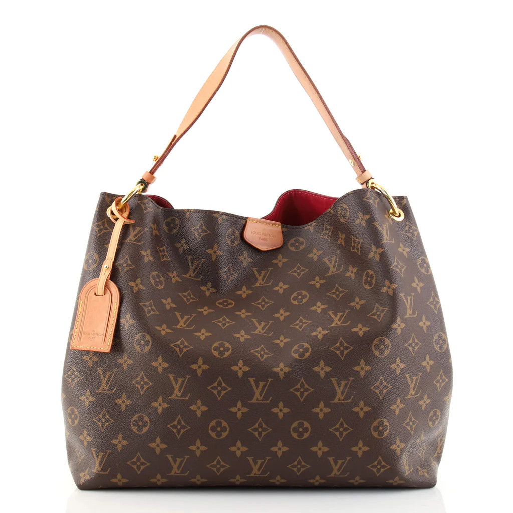 Graceful Handbag Monogram Canvas MM | Rebag
