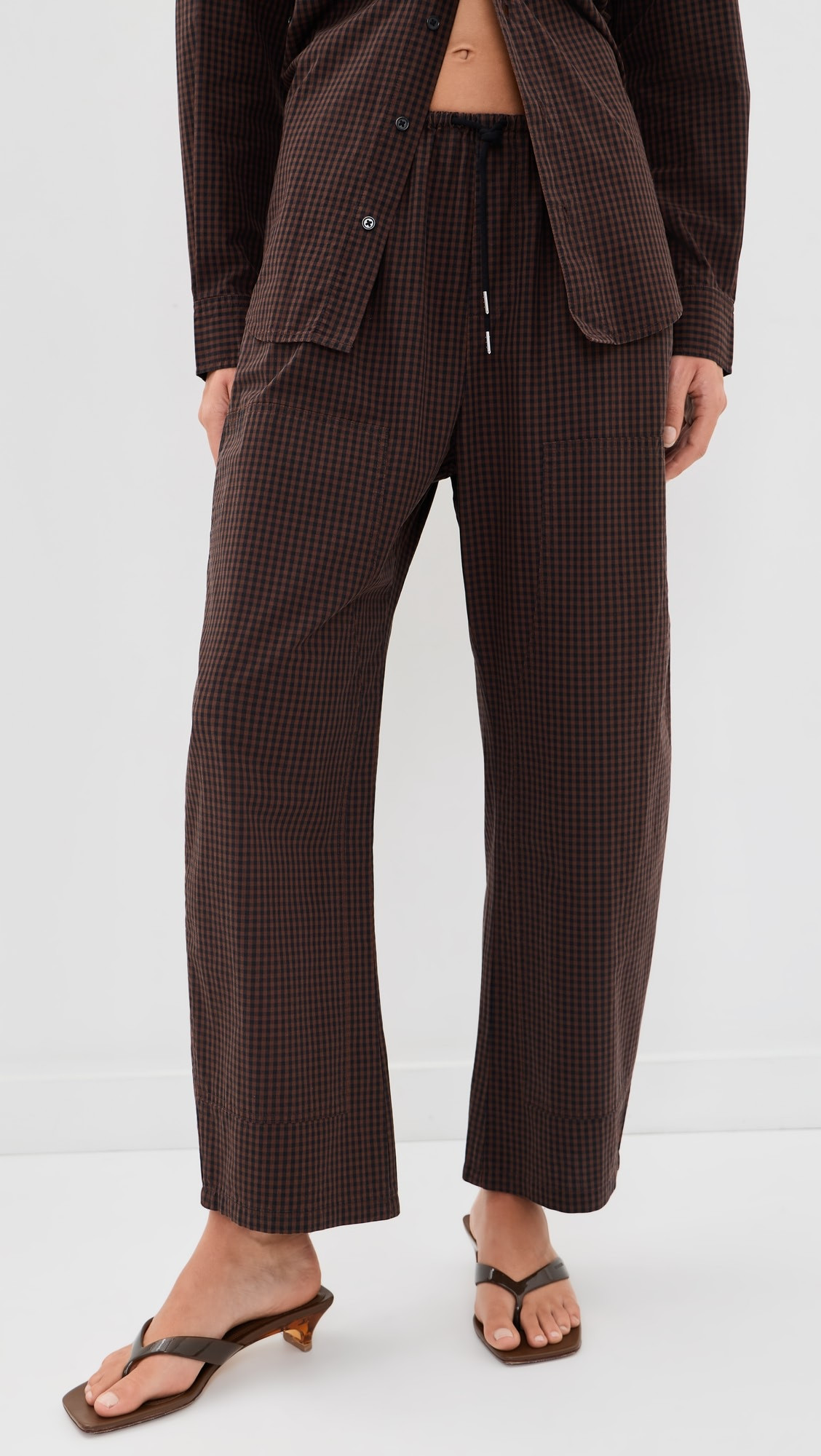 Theo Drawstring Poplin Pants | Shopbop
