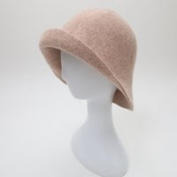 Winter Bucket Hat Women, Women Hats For Fall & Winter, Cloche Foldable Hat, Gift Her, Beige Felt | Etsy (US)