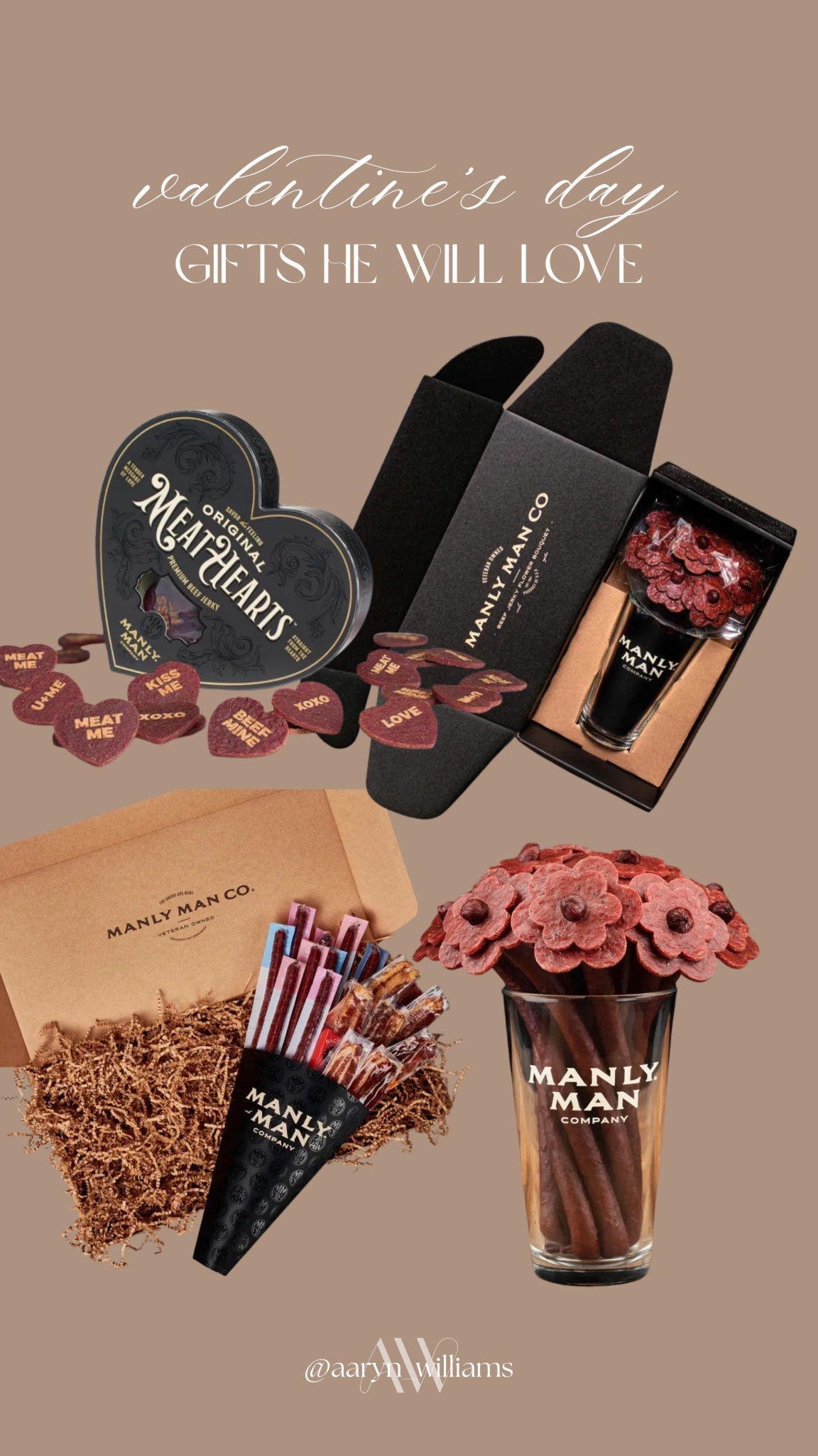 Valentine’s Day gifts he’ll actually love 🤎 fun, different, and perfect if you’re tired of the same old ideas.

valentine’s day gifts for him, gifts for men, valentine gift ideas, husband gift ideas, boyfriend gift ideas, unique gifts for men, food gifts for men

#LTKValentine #LTKMens #LTKfoodie