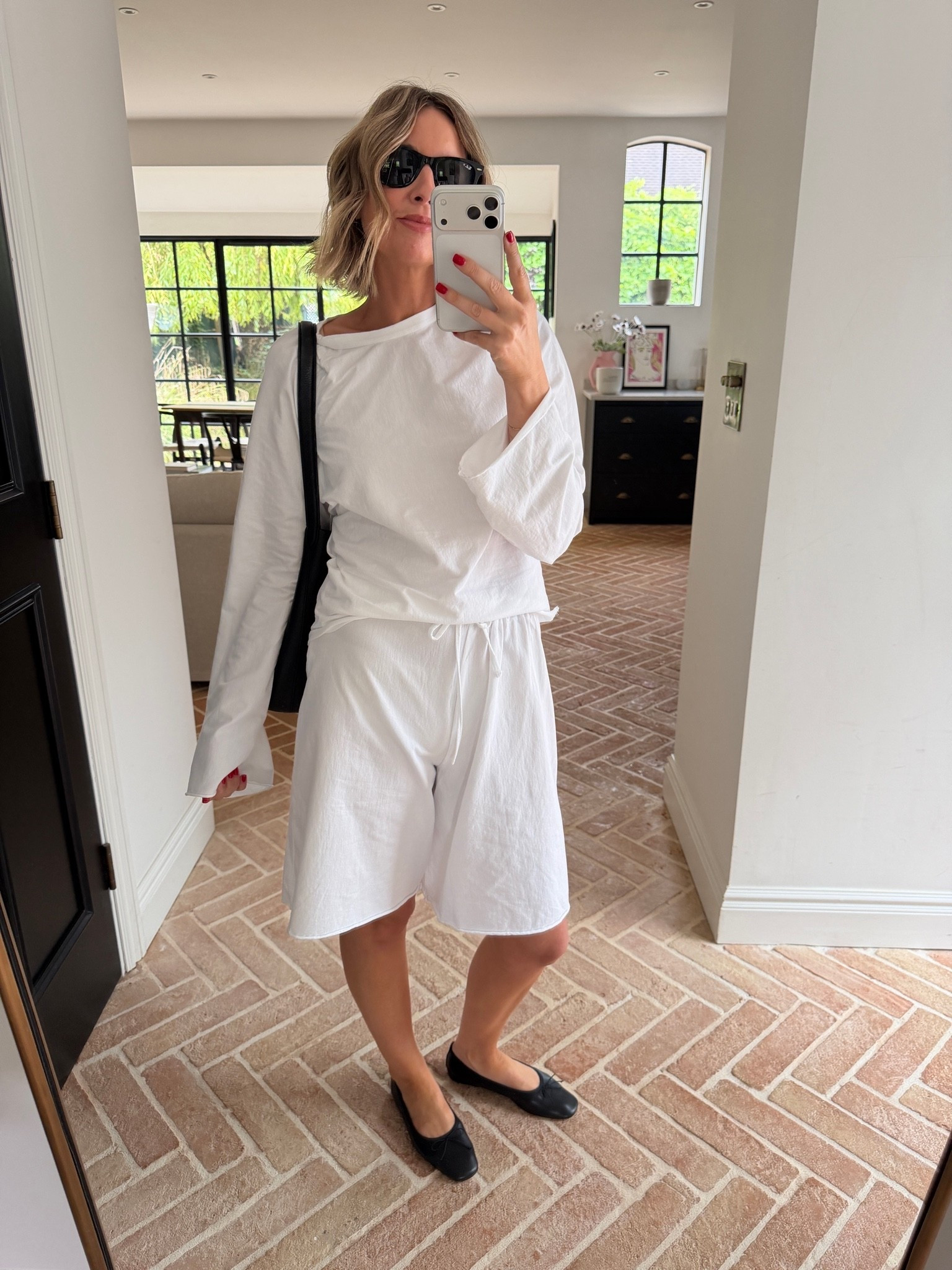 Zara Bermuda shorts & tee now available in white | I wear a M in white | Zara shorts | summer outfit |

#LTKeurope #LTKsummer #LTKuk