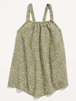 Sleeveless Printed Crinkled Top for Toddler Girls | Old Navy (US)