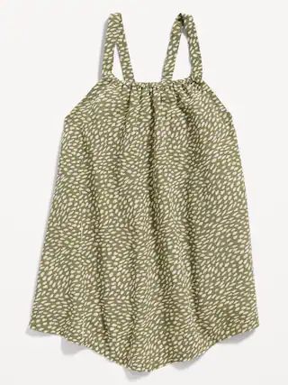 Sleeveless Printed Crinkled Top for Toddler Girls | Old Navy (US)