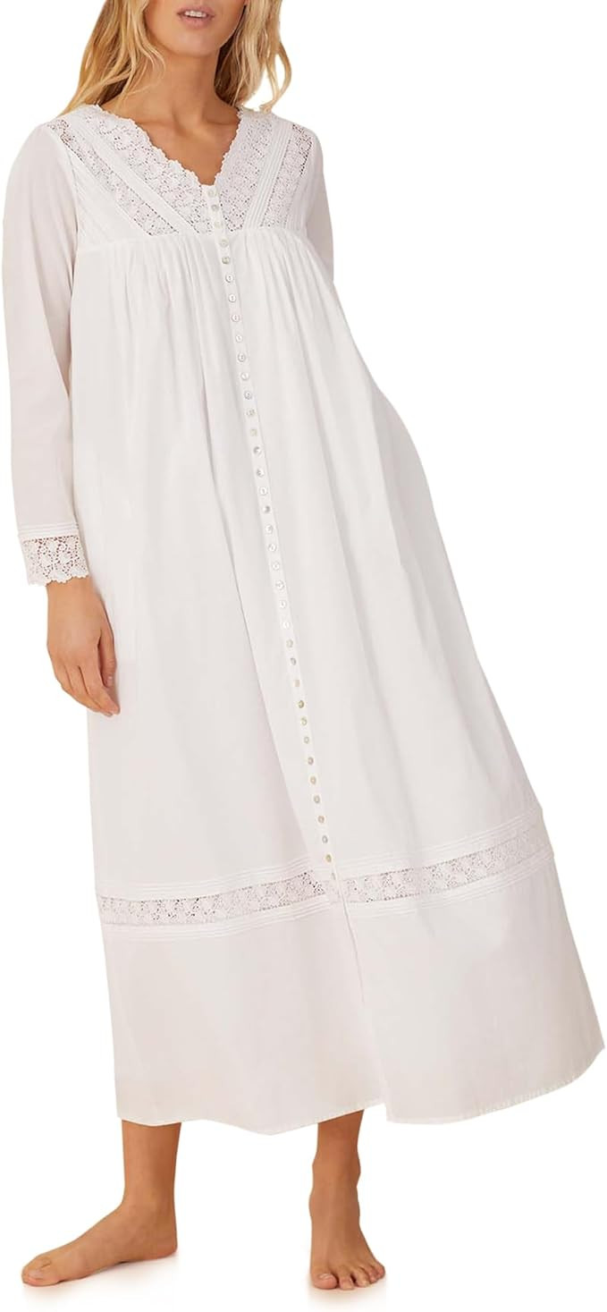 Eileen West Sleepwear & Loungewear for Women - Portofino Collection - 100% Cotton Soft Lightweigh... | Amazon (US)