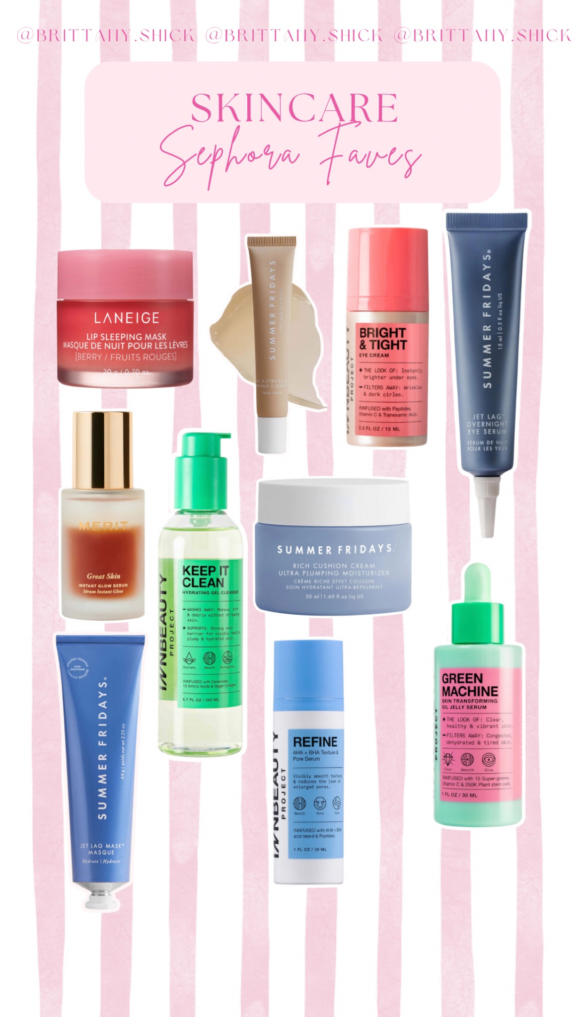 Sephora Sale |  Code YAYSAVE | Clean Skincare Favorites | Merit Beauty Summer Fridays InnBeauty Project Moisturizer Jet Lag Eye Cream Serum 

#LTKxSephora #LTKsalealert #LTKbeauty