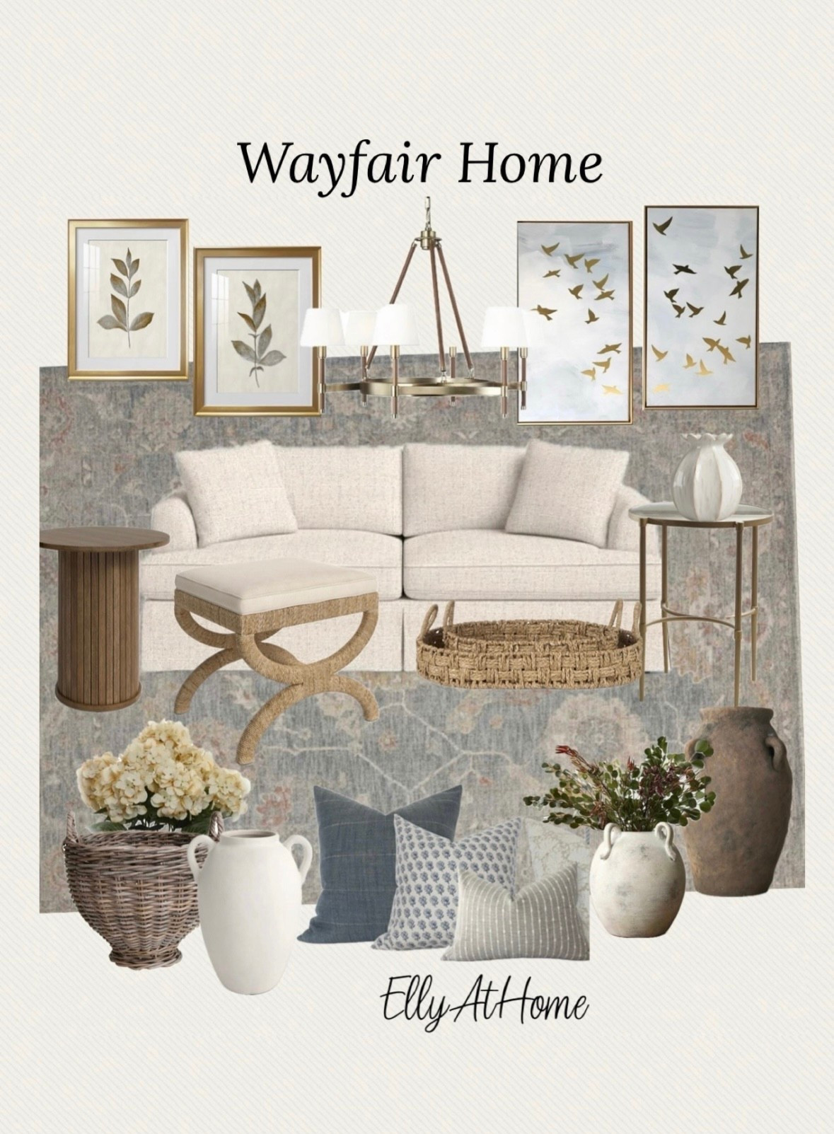 Wayfair home finds! Shop area rug, sofa, wall artwork, vases, pillows, sofa, tables, lighting and more home decor accessories. Summer styling, early fall. Free shipping 

#LTKHome #LTKSaleAlert #LTKFindsUnder50