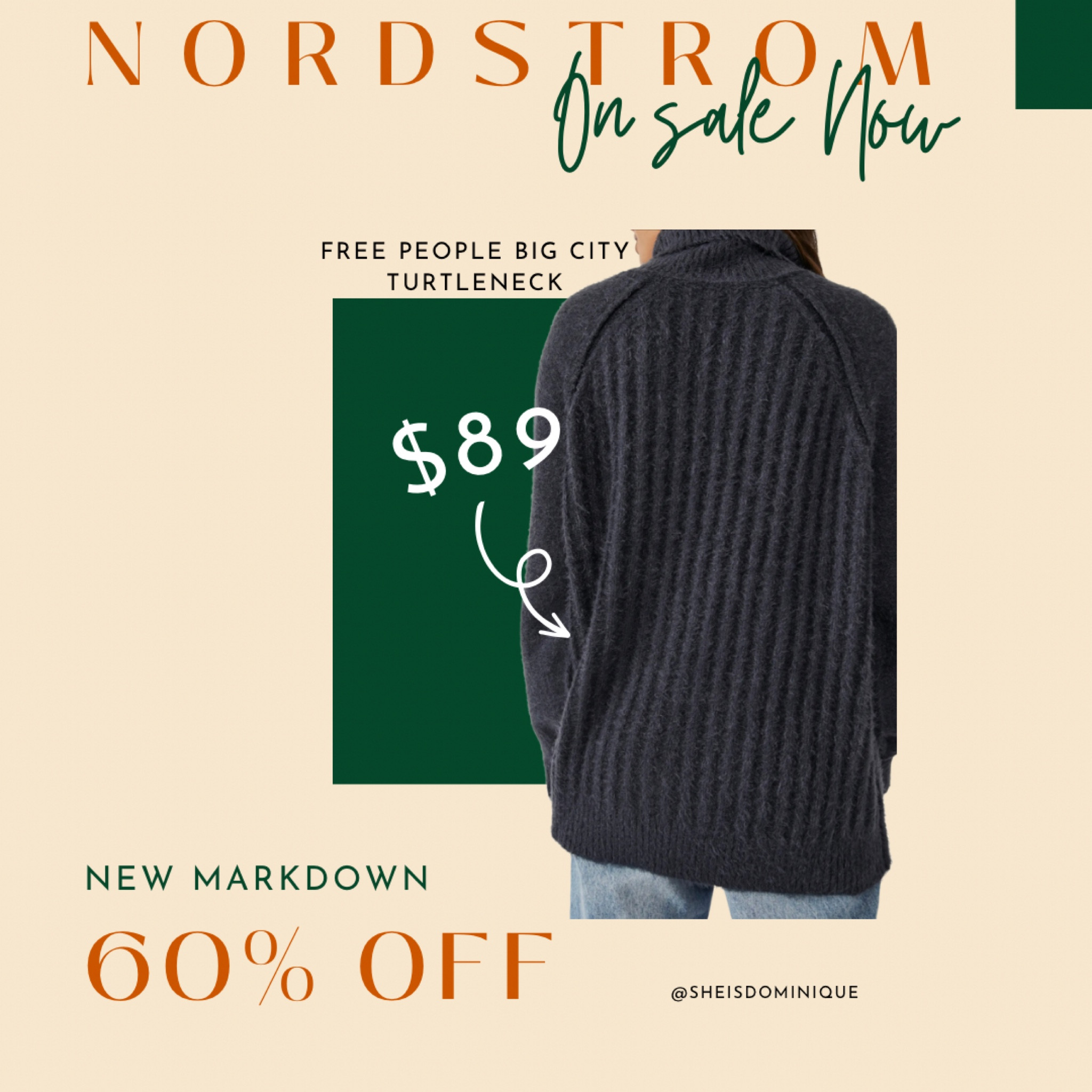 Sale Alert: Free People Big City Turtleneck 

turtleneck, Nordstrom, winter fashion, spring tops, sweaters 

Follow my shop @sheisdominique on the @shop.LTK app to shop this post and get my exclusive app-only content!

#liketkit #LTKsalealert #LTKFind #LTKunder100
@shop.ltk
https://liketk.it/40Rdi

#LTKFind #LTKunder100 #LTKsalealert