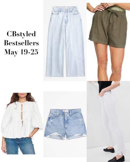 Bestsellers May 19-25. I’m 5’ 7 size 4ish
1. Wide cropped jeans: on sale! Super soft and lightweight denim (77% cotton, 23% Tencel). Fit tts, I’m wearing size 27
2. Linen blend shorts: $16🇨🇦! Great summer basic, more colors, fit tts.
3. Tie front Amazon top: designer look for less! Trendy style and so cute, tie the ties close together and wear a nude bra, it won’t really show. I got my usual small and it’s pretty roomy and wide. Ships to Canada (the version on .ca is not longer available)
4. Cutoff denim shorts: great summer basic, 1% stretch, love the amount of distressing, fit tts, I’m wearing 27
5. White slim jeans: 50% off! A more modern take on the skinny jean, high waisted, stretchy. Fit tts, I’m wearing 27
Also linked more from the most popular 


#LTKOver40 #LTKSaleAlert #LTKStyleTip