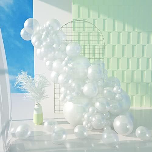 MOMOHOO Clear Balloons Different Sizes - 100Pcs 18/12/10/5 Inch Clear Latex Balloons Transparent ... | Amazon (US)