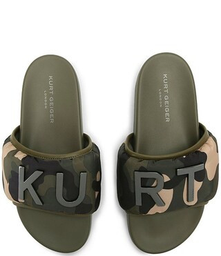 Men's Kurt Camouflage Puff Pool Slide Sandals | Dillard's