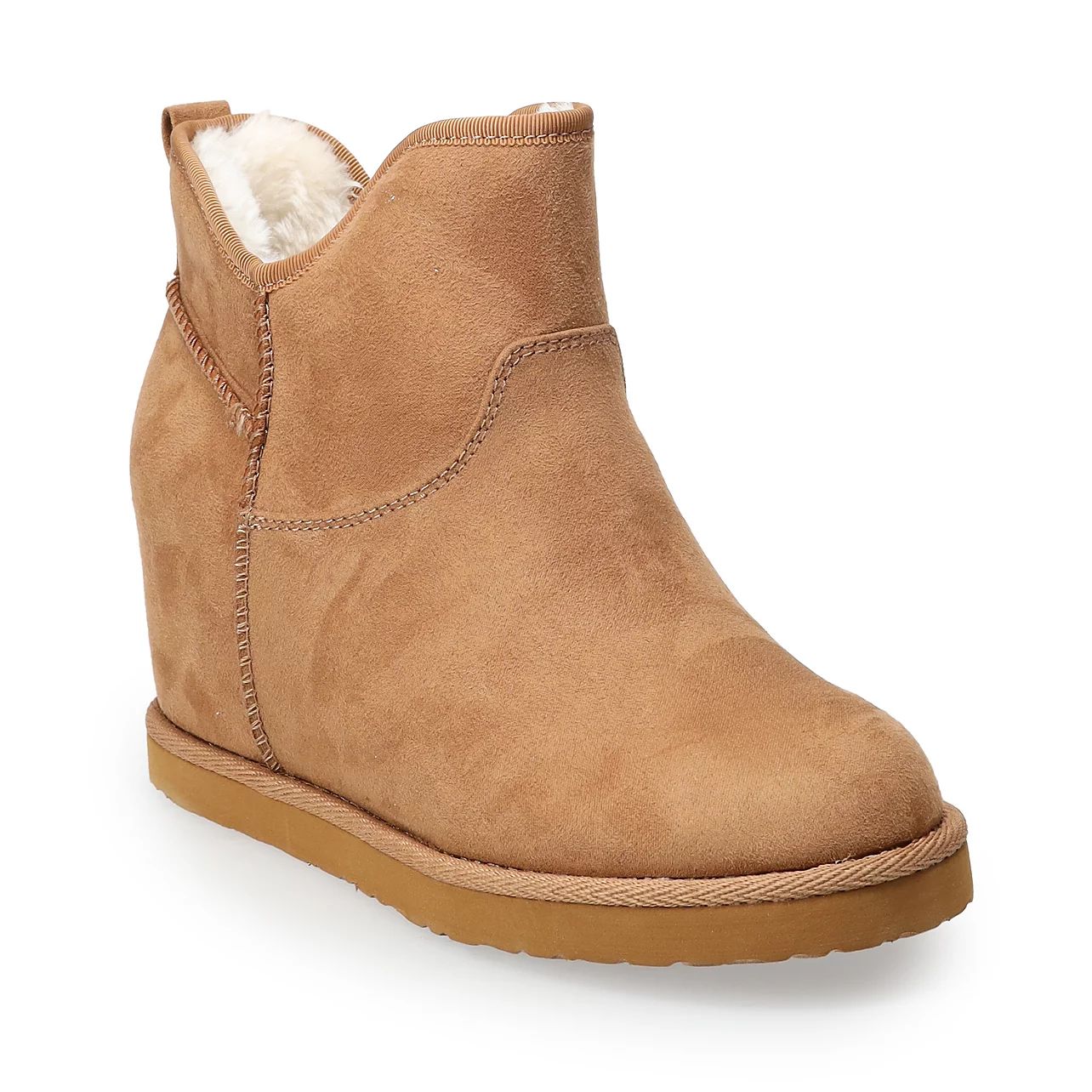 SO® Meerkat 02 Women's Hidden Wedge Ankle Boots | Kohl's