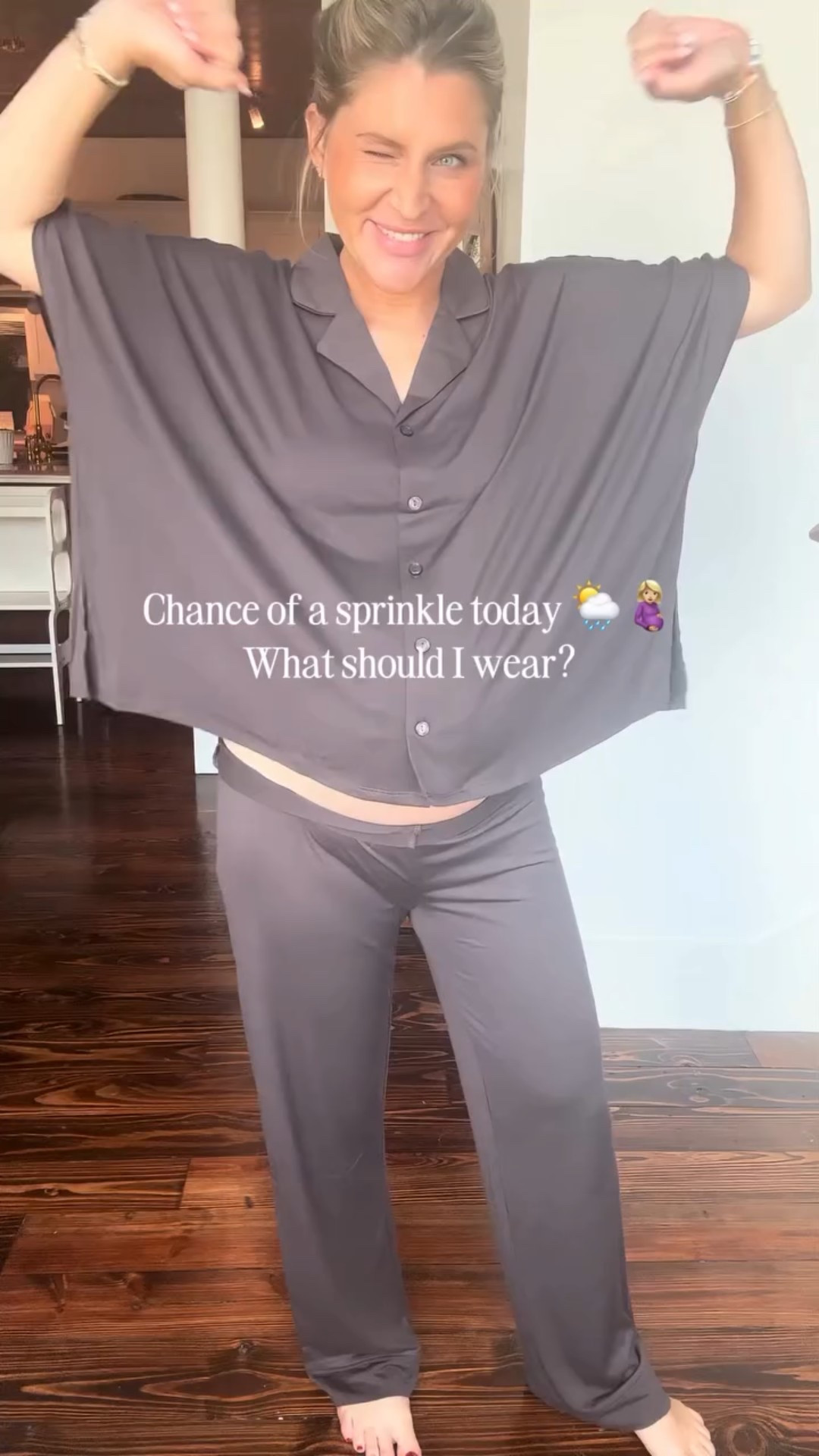 Wearing M in dress

So excited for today ☔️💙🤰🏼🧢

Styling two very different dresses! Which is your pick? 

#babysprinkledress #petitepregnancystyle #babyshowerdress #helpmepickanoutfit