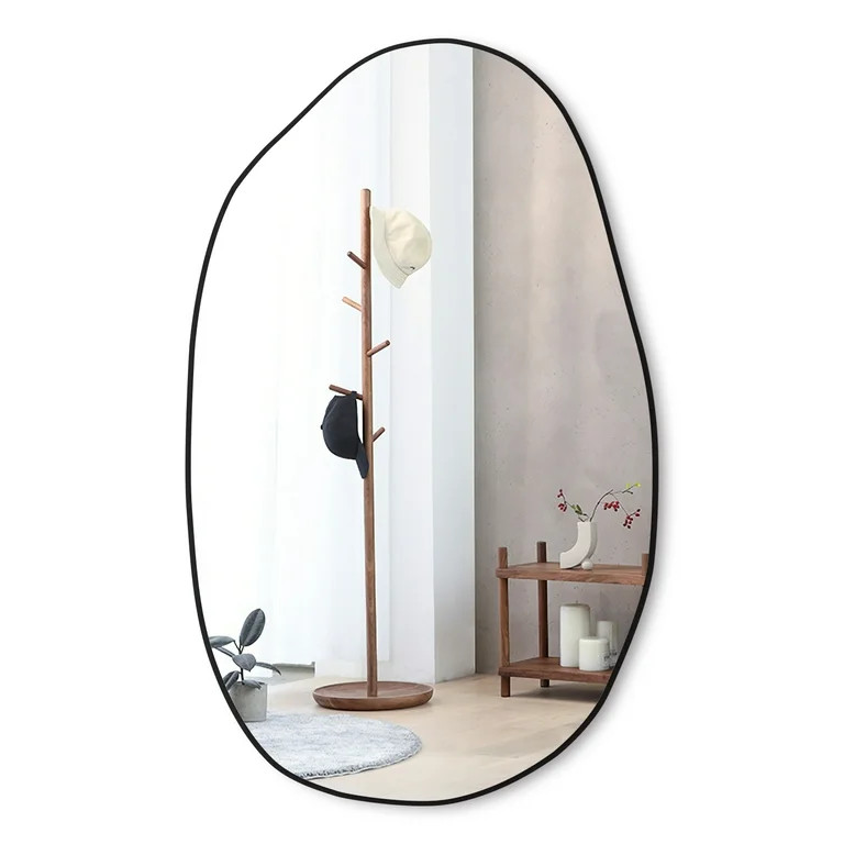 CONGUILIAO Asymmetrical Mirror 33.5" x 20.5" Irregular Wall Mirror Body Vanity Mirror for wall Ba... | Walmart (US)