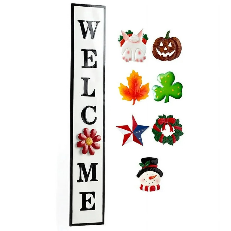 9-Pc. Interchangeable Welcome Sign - Walmart.com | Walmart (US)