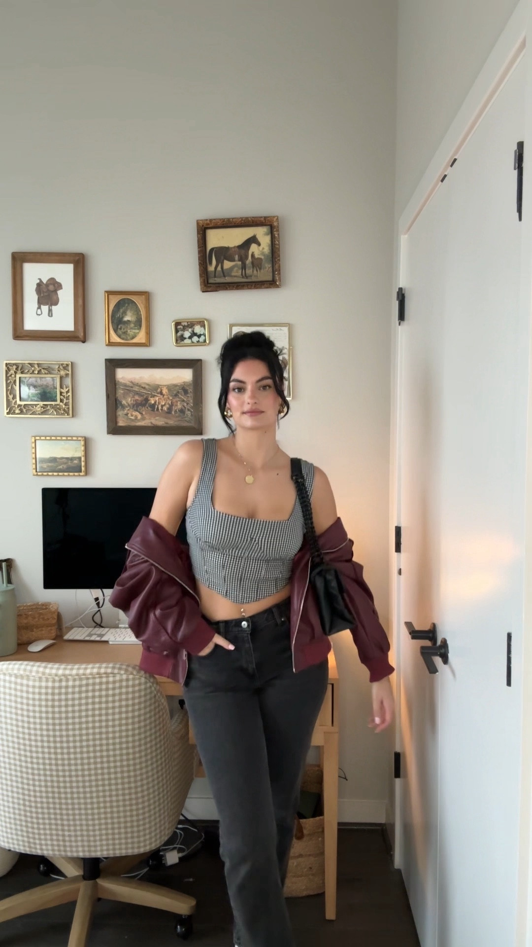 first fit of december! my top is from lulus but isn’t on the site anymore, so I linked similar options  

#LTKSeasonal #LTKHoliday #LTKVideo