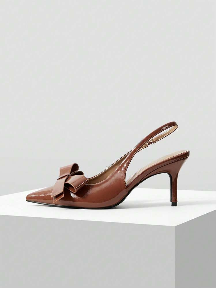 Salón Destalonado Marrón | SHEIN