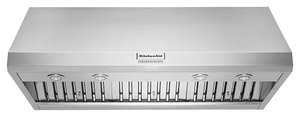 KitchenAid 48'' 585 or 1170 CFM Motor Class Commercial-Style Wall-Mount Canopy Range Hood Stainle... | Best Buy U.S.