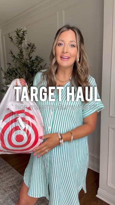 Target new arrivals haul all bump-friendly but non-maternity! Summer dresses, workout tank, the cutest summer sandals and accessories! 

Striped dress runs big if not pregnant I would size down 
Everything else fits true to size! 



#LTKsalealert #LTKbump #LTKfindsunder50