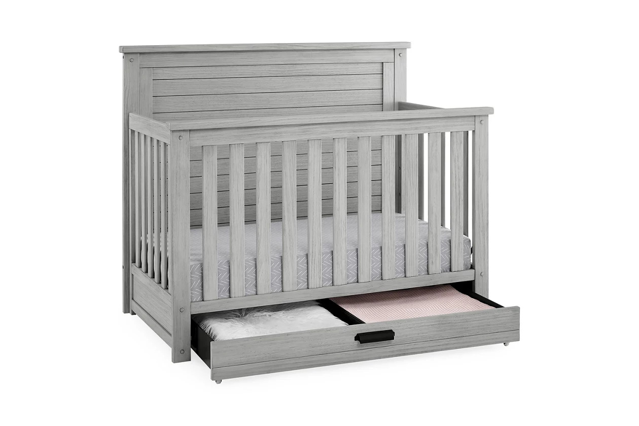 Simmons Kids Caden 6-in-1 Convertible Crib with Trundle Drawer | Ashley Homestore
