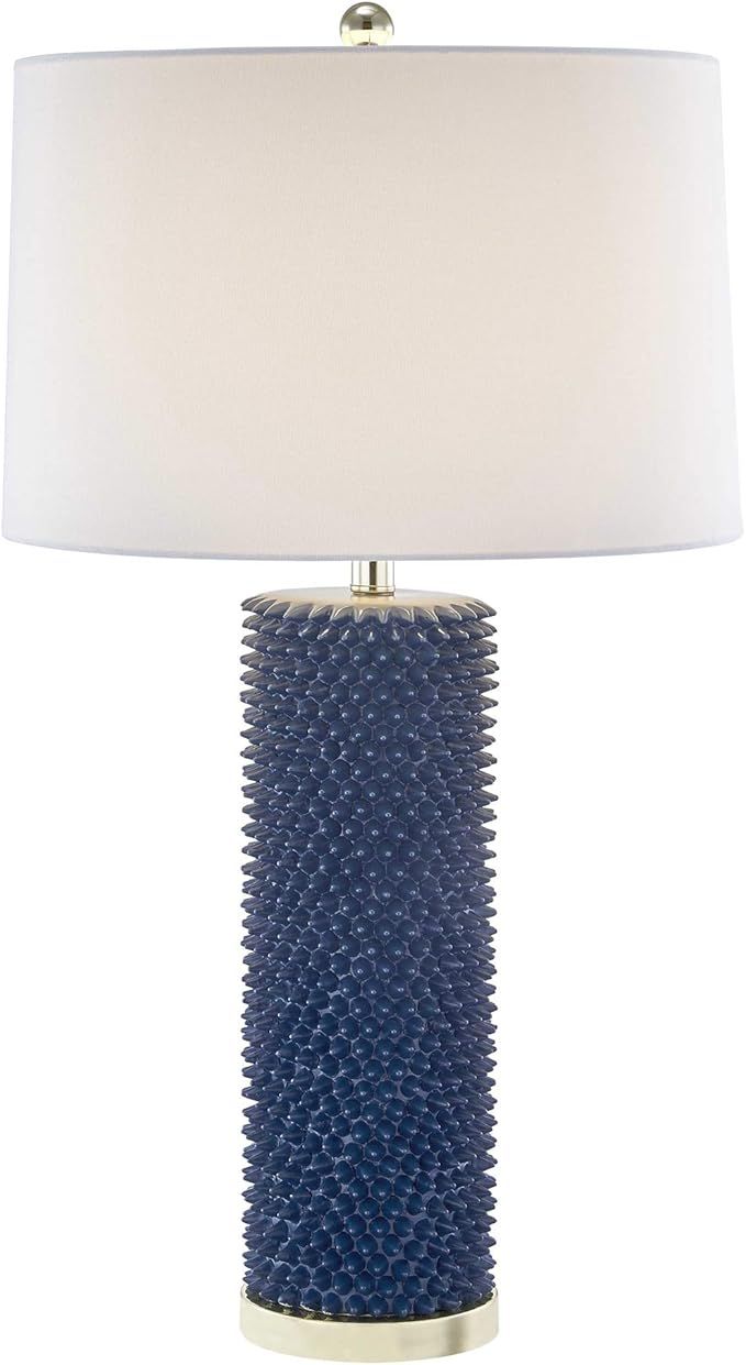 Sagebrook Home 50050-01 Resin Spiked Table, Navy Blue, 31" Lamps | Amazon (US)