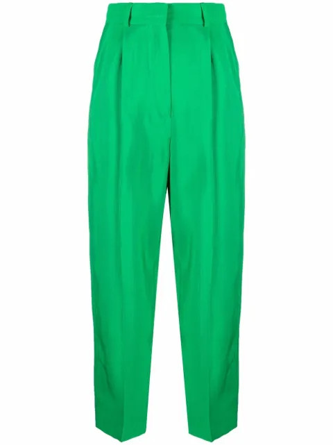 pantalones rectos con tiro alto | Farfetch (RoW)