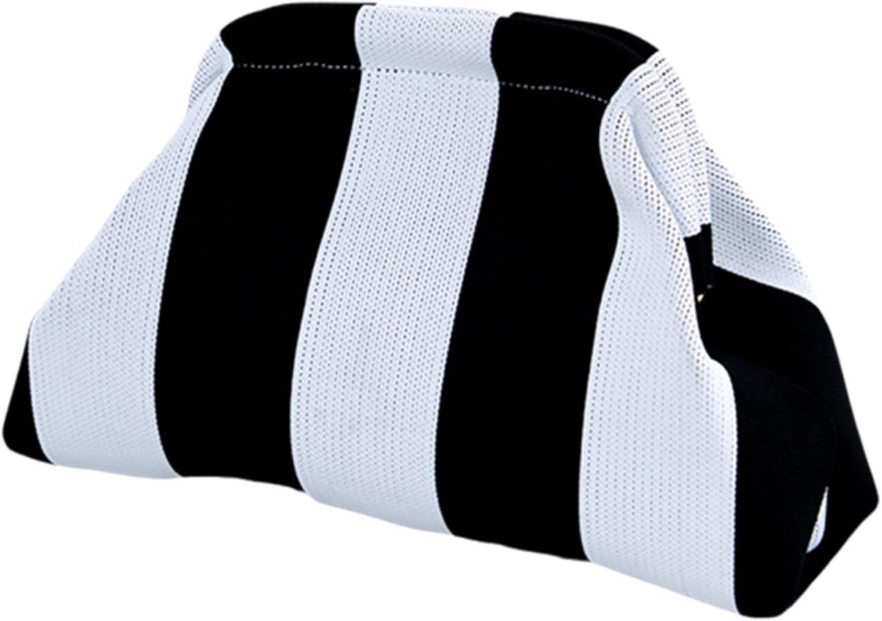 DIHKLCIO Clutch Purses for Women 2026 Summer Beach Woven Crochet Bag Dumpling Striped Ruched Clou... | Amazon (US)