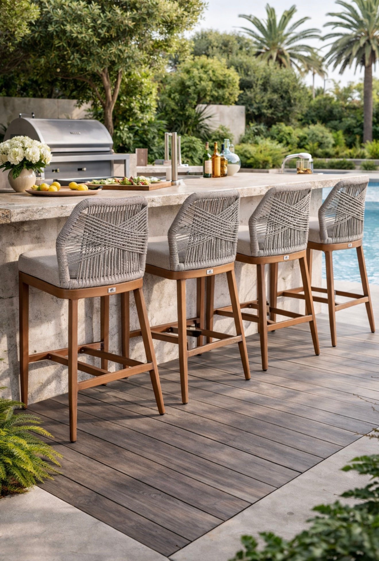 Outdoor patio refresh. These chairs look exactly like the Designwe ones for a fraction of the cost 

#LTKSaleAlert #LTKHome
