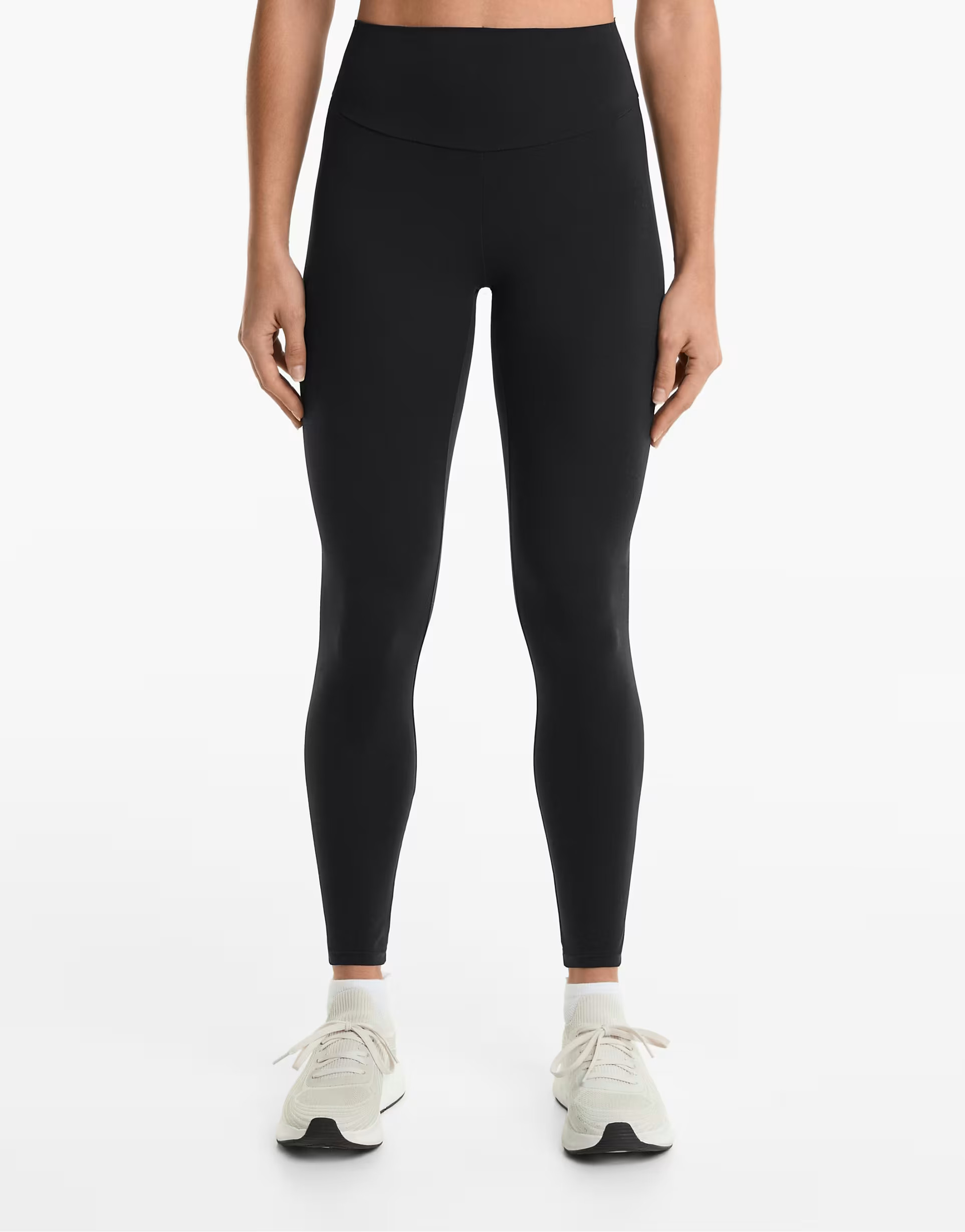 OYSHO comfortlux high rise ankle-length leggings in black | ASOS (Global)