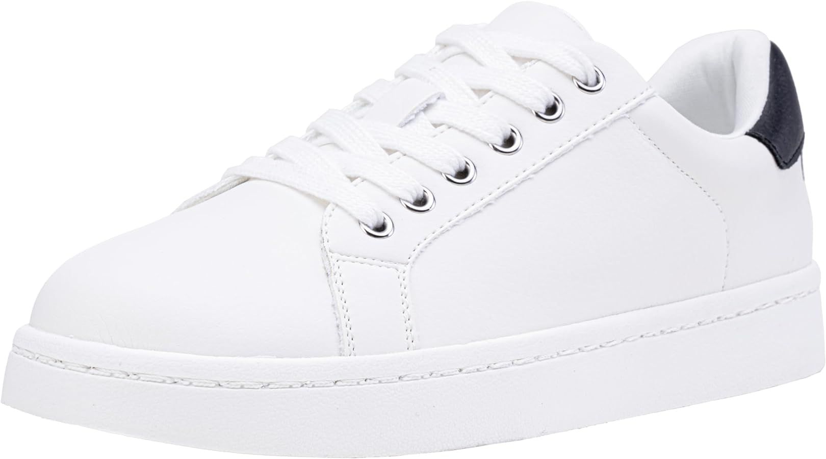 Vepose Women's 8003 Fashion Lace Up Comfortable Casual Tennis Sneakers | Amazon (US)
