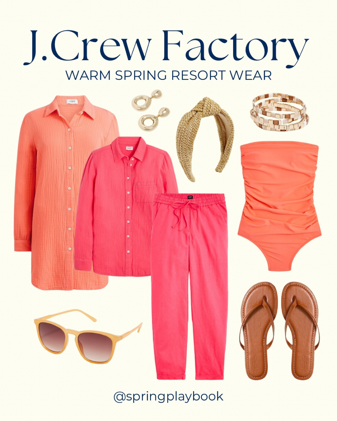 J.Crew Factory Swim & Resort wear for Warm Springs!

#createdcolorful #createdcolorfulspring #hocspring #tcispring #pcaspring #lightspring #warmspring #truespring #brightspring #clearspring #paintboxspring #bluespring

#LTKswim #LTKsalealert #LTKfindsunder50