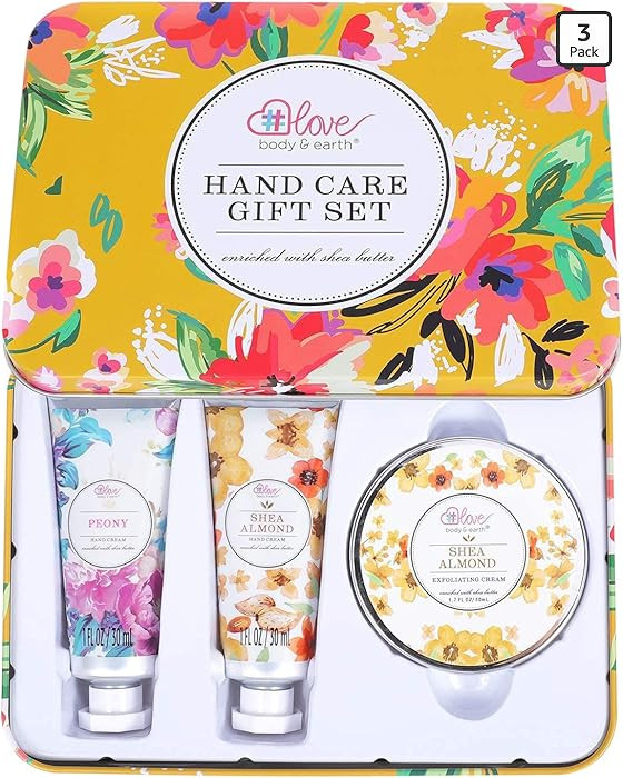 BODY & EARTH # LOVE Hand Cream Gifts Set for Women,Mothers Day Gifts for Mom,Teacher Appreciation... | Amazon (US)
